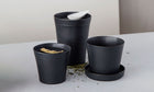 Tea Container / Black Matt