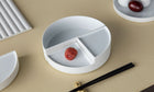 Half Deep Plate 200 / White