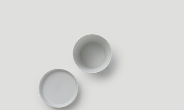 Tea Cup M / White Matt