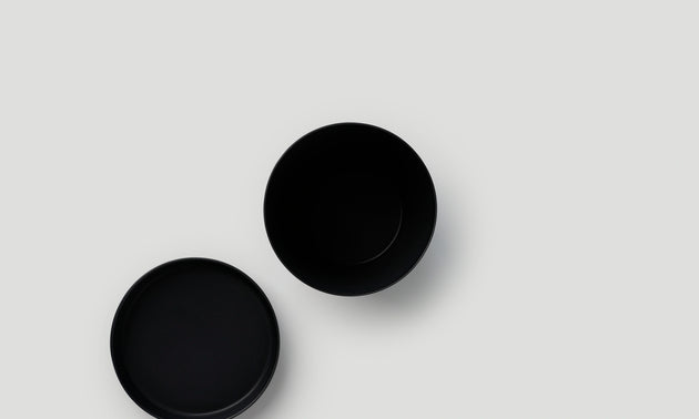 Tea Cup L / Black Matt