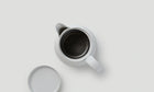 Tea Pot L / White Matt