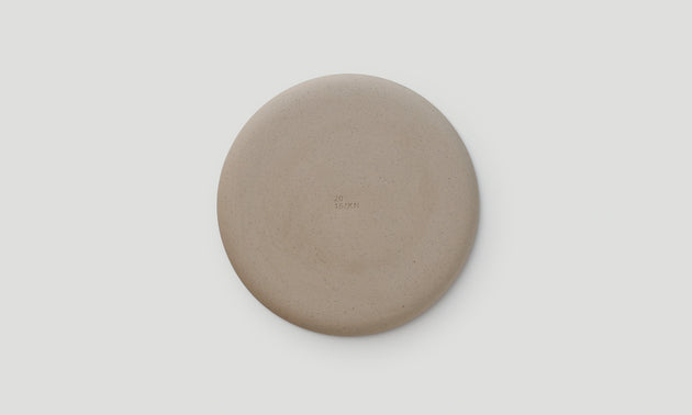 Plate 160 / Gray Clay