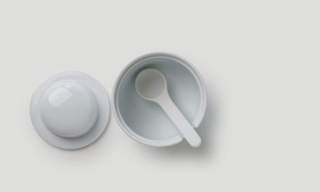 Sugar Pot / White