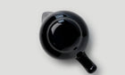 Tea Pot / White/Dark Blue