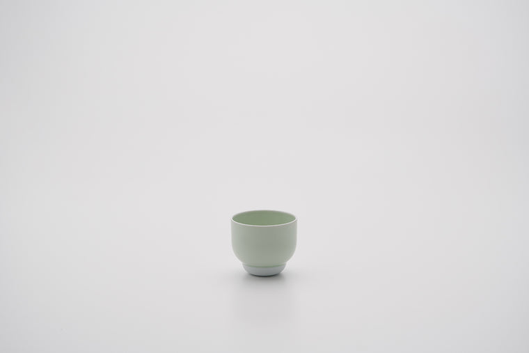 Coffee Cup / Celadon/White