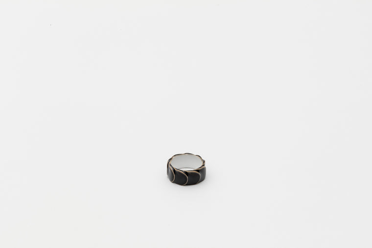 Ring DRAKE RING No.2 / Black