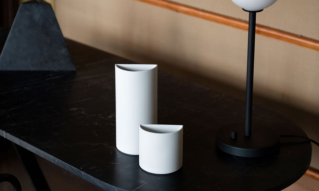 Vase L / White