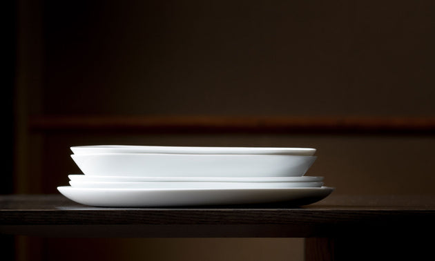 Oval Bowl 230 / White