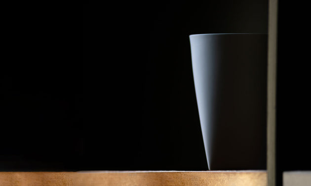 Flower Vase / White