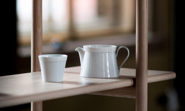Tea Pot S / White