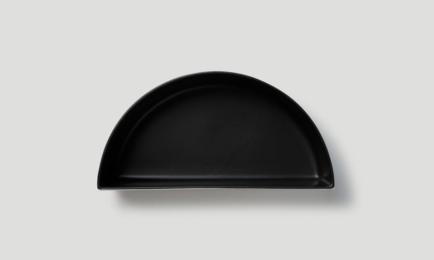 Half Deep Plate 200 / Black