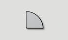 Quarter Deep Plate 100 / Black