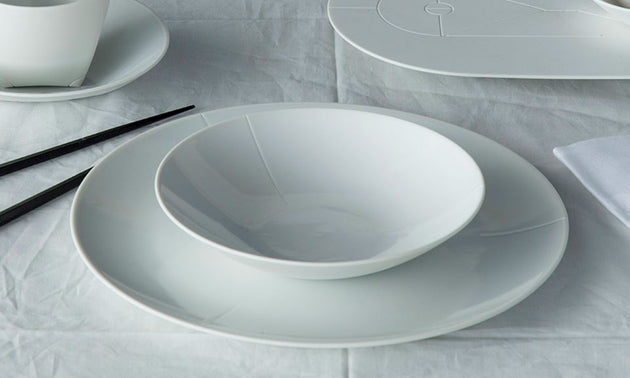 Deep Plate 180 / White