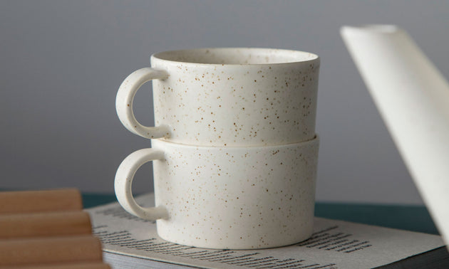 Coffee Cup S / White Sprinkle