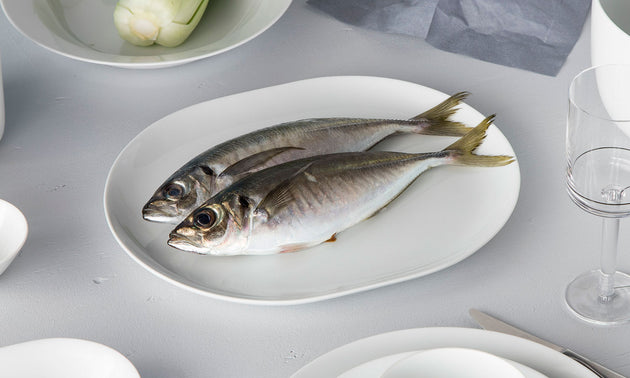Oval Plate 240 / White