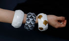 Bracelet DRAKE CUFF No.1 / Grey Silver