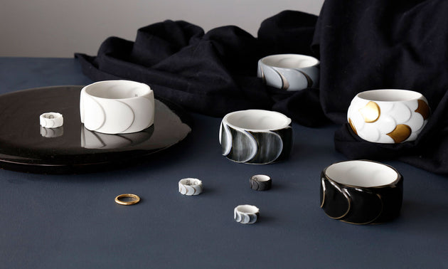 Ring DRAKE RING No.1 / Black