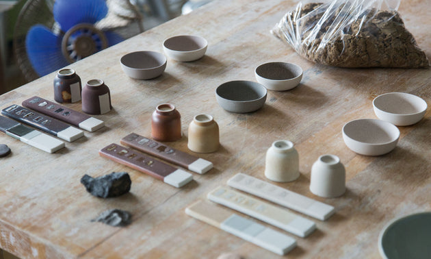 Plate 210 / Gray Clay
