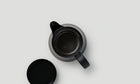 Tea Pot L / Black Matt
