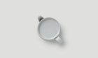 Tea Pot S / White