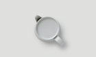 Tea Pot L / White