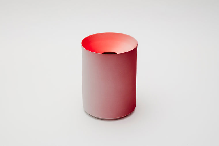 Flower Vase L / Red/Dark Red