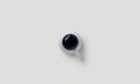 Espresso Cup with Handle / White/Dark Blue