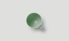Coffee Cup with Handle / Celadon/White