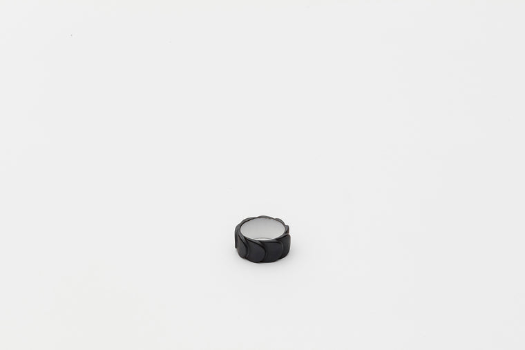 Ring DRAKE RING No.2 / Black Matt