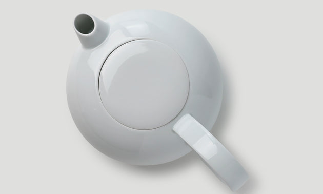 Tea Pot L / White