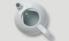 Tea Pot L / White