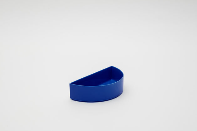 Half Deep Plate 200 / Light Blue