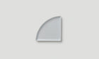 Quarter Plate 100 / White